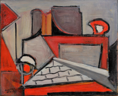 Tetti di Parigi - Silvano Bozzolini - 1947 - Silvano Bozzolini - Galleria Open Art - Arte moderna e contemporanea
